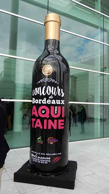 bouteille concours de Bordeaux